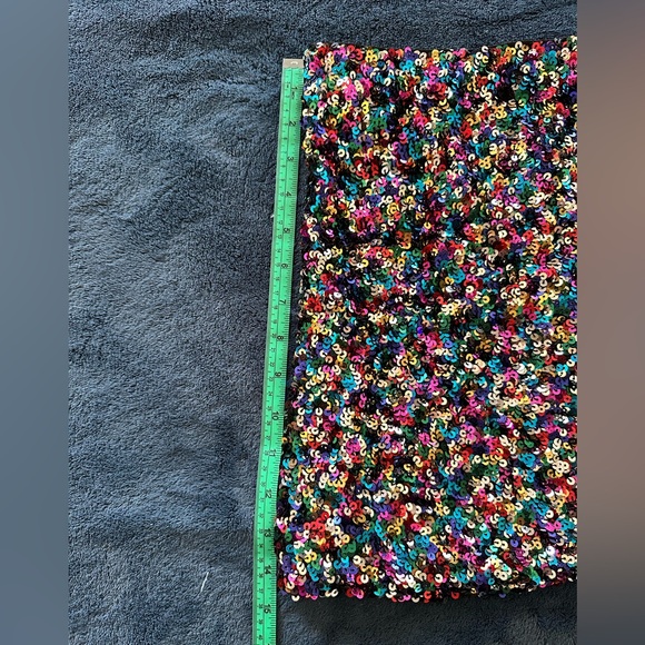 NanaMacs Sequin Crop Top and Mini skirt Set - Picture 6 of 10